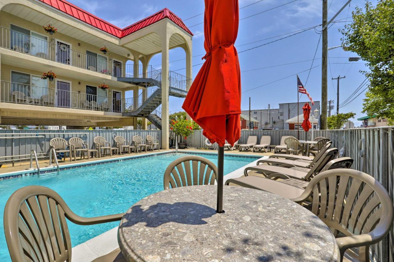 Quaint Wildwood Condo About Walk To Beach! Luaran gambar