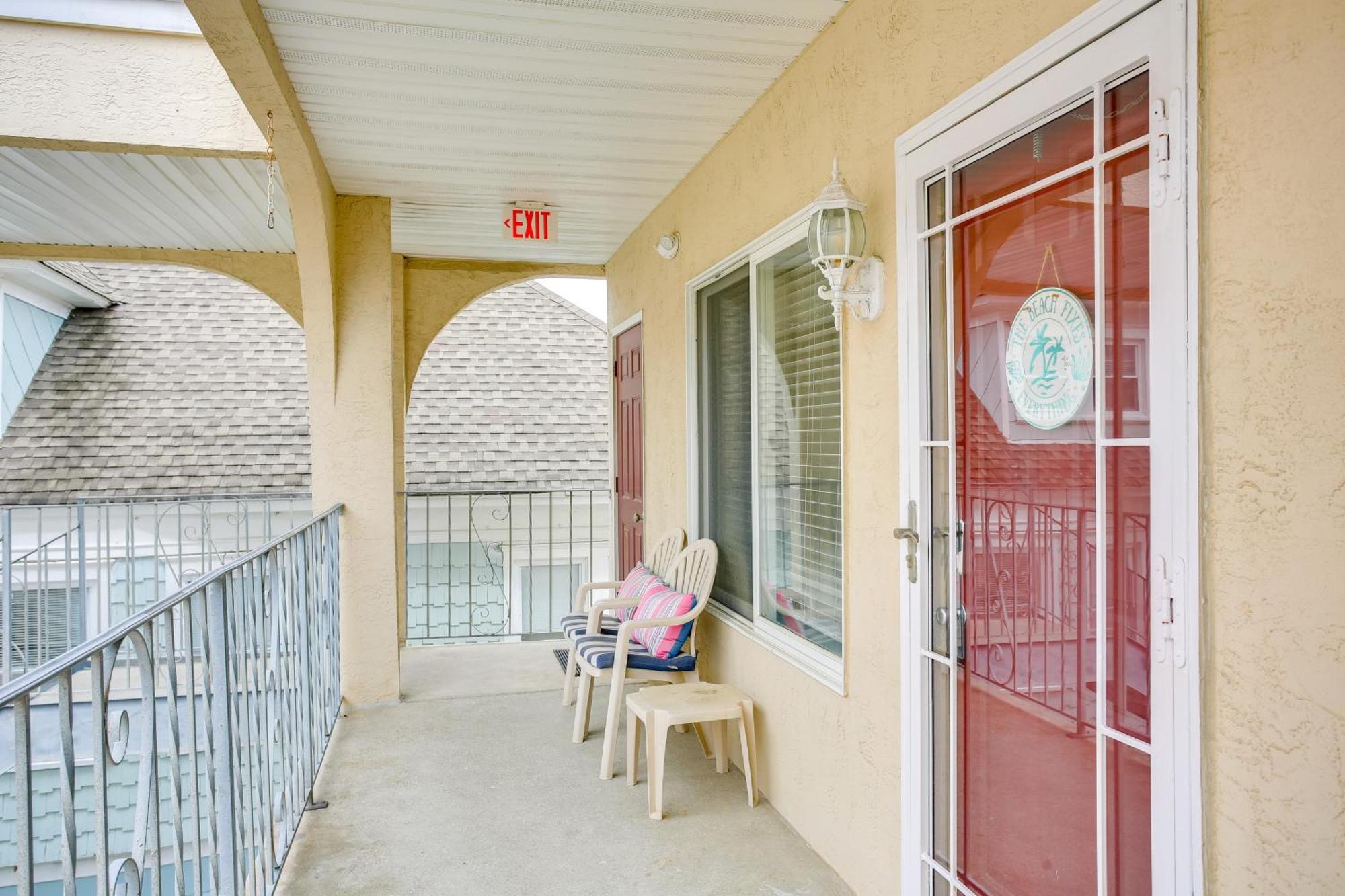 Quaint Wildwood Condo About Walk To Beach! Luaran gambar