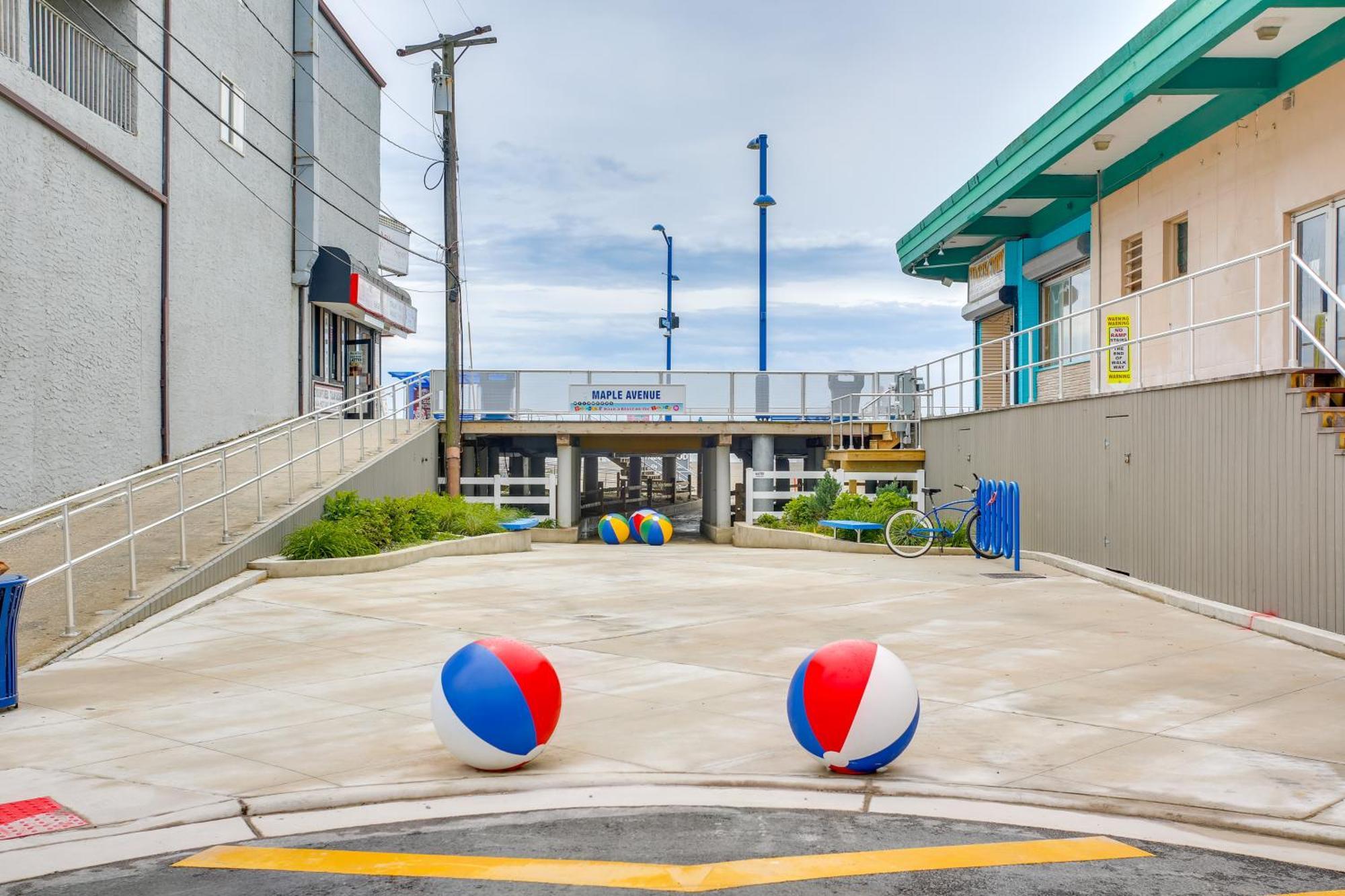 Quaint Wildwood Condo About Walk To Beach! Luaran gambar