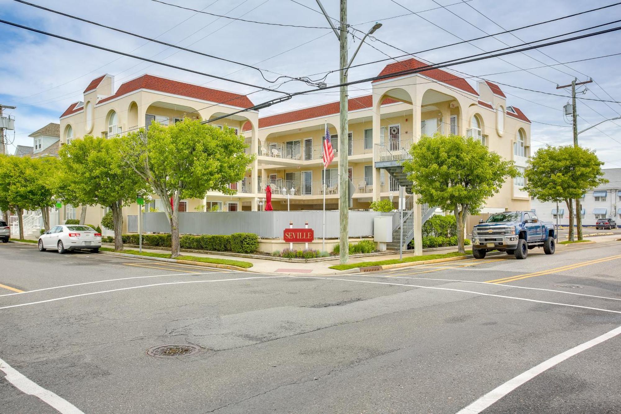 Quaint Wildwood Condo About Walk To Beach! Luaran gambar